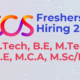 tcs fresher hiring 2025